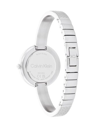 Shop Authentic Calvin Klein Authentic White Dial Silver Steel Strap Watch for Women - K8G23146 - Luxxuri