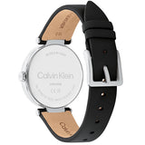  Shop Authentic Calvin Klein Chic Black Dial Black Leather Strap Watch for Women - K7N23CB1 - Luxxuri