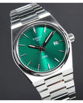 Tissot PRX Green Dial Silver Steel Strap Watch For Men - T137.410.11.091.00