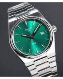  Shop Authentic Tissot PRX Green Dial Silver Steel Strap Watch For Men - T137.410.11.091.00 - Luxxuri