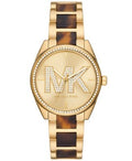  Shop Authentic Michael Kors Janelle Quartz Gold Dial Two Tone Steel Strap Watch For Women - MK4730 - Luxxuri