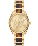  Shop Authentic Michael Kors Janelle Quartz Gold Dial Two Tone Steel Strap Watch For Women - MK4730 - Luxxuri