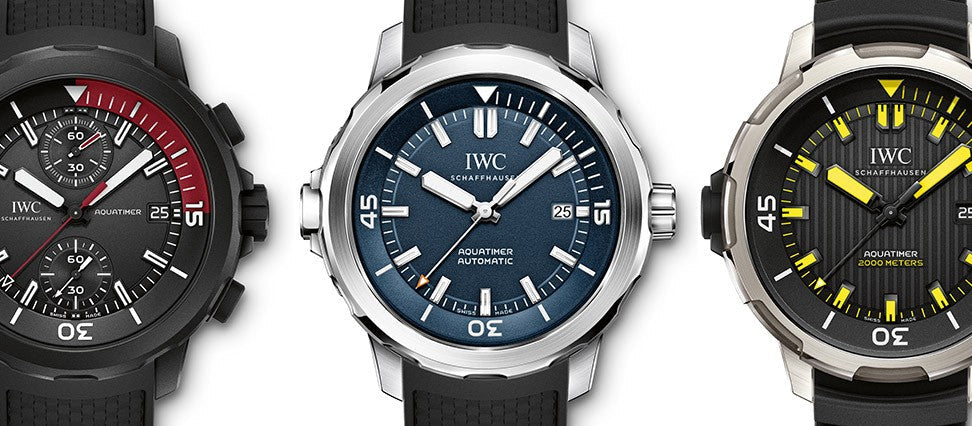  Shop Authentic IWC Aquatimer Automatic 2000 Black Dial Black Rubber Strap Watch for Men - IW358001 - Luxxuri