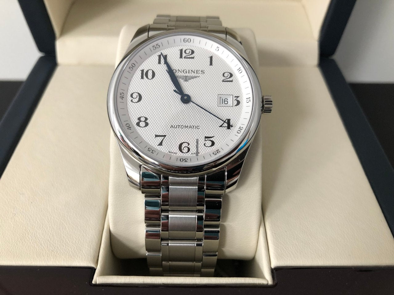  Shop Authentic Longines Master Collection Automatic Stainless Steel Watch for Men - L2.793.4.78.6 - Luxxuri