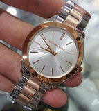  Shop Authentic Michael Kors Slim Runway White Dial Two Tone Steel Strap Watch for Women - MK3204 - Luxxuri