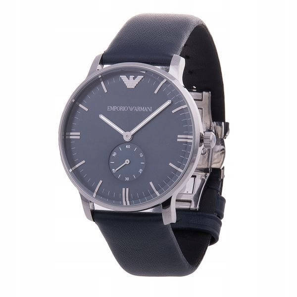  Shop Authentic Emporio Armani Analog Quartz Blue Dial Blue Leather Strap Watch For Men - AR1647 - Luxxuri