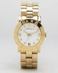  Shop Authentic Marc Jacobs Amy White Dial Gold Steel Strap Watch for Women - MBM3056 - Luxxuri