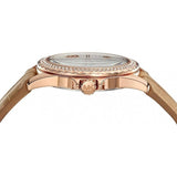  Shop Authentic Michael Kors Mini Everest Crystals White Dial Brown Leather Strap Watch for Women - MK4719 - Luxxuri