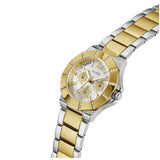  Shop Authentic Guess Sunray Multifunction Silver Dial Two Tone Steel Strap Watch for Women - GW0616L2 - Luxxuri