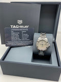  Shop Authentic Tag Heuer Aquaracer Diamonds White Mother of Pearl Dial Silver Steel Strap Watch for Women - WBD1315.BA0740 - Luxxuri
