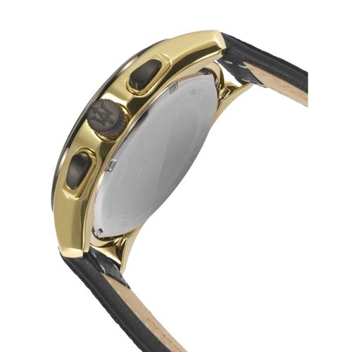  Shop Authentic Maserati Traguardo Chronograph Black Dial Black Leather Strap Watch For Men - R8871612033 - Luxxuri