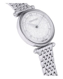  Shop Authentic Swarovski Crystalline Wonder Silver Dial Silver Steel Strap Watch for Women - 5656929 - Luxxuri