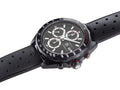  Shop Authentic Tag Heuer Formula 1 Automatic Chronograph Black Dial Black Leather Strap Watch for Men - CAZ2011.FT8024 - Luxxuri