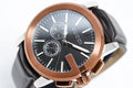  Shop Authentic Gucci G Chrono Black Dial Brown Leather Strap Watch For Men - YA101202 - Luxxuri