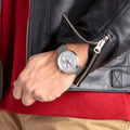  Shop Authentic Calvin Klein High Noon Silver Dial Silver Mesh Bracelet Watch for Men - K8M27126 - Luxxuri