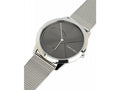  Shop Authentic Calvin Klein Minimal Black Dial Silver Mesh Bracelet Watch for Men - K3M21123 - Luxxuri