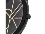  Shop Authentic Calvin Klein Minimal Black Dial Black Mesh Bracelet Watch for Men - K3M214X1 - Luxxuri