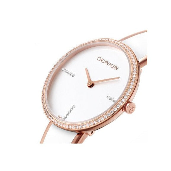  Shop Authentic Calvin Klein Seduce Seduction White Dial Two Tone Steel Strap Watch for Women - K4E2NX1T - Luxxuri