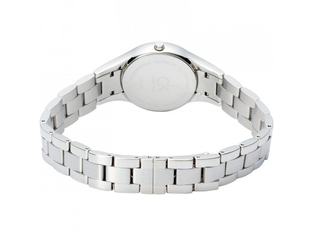  Shop Authentic Calvin Klein Simplicity Silver Dial Silver Steel Strap Watch for Women - K4323120 - Luxxuri