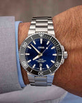  Shop Authentic Oris Aquis Date Blue Dial Silver Steel Strap Watch for Men - 0173377304135-0782405PEB - Luxxuri