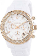  Shop Authentic Michael Kors Ceramic White Dial White Steel Strap Watch for Women - MK5269 - Luxxuri