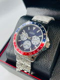  Shop Authentic Guess Odyssey Multifunction Blue Dial Silver Steel Strap Watch For Men - W1107G2 - Luxxuri