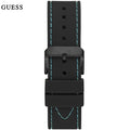  Shop Authentic Guess Odyssey Quartz Black Dial Black Leather Strap Watch For Men - W1108G5 - Luxxuri