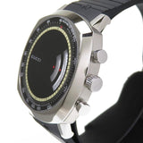  Shop Authentic Gucci Grip Chronograph Black Dial Black Rubber Strap Watch For Men - YA157301 - Luxxuri