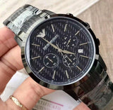 Shop Authentic Emporio Armani Renato Chronograph Quartz Blue Dial Grey Steel Strap Watch For Men - AR2505 - Luxxuri