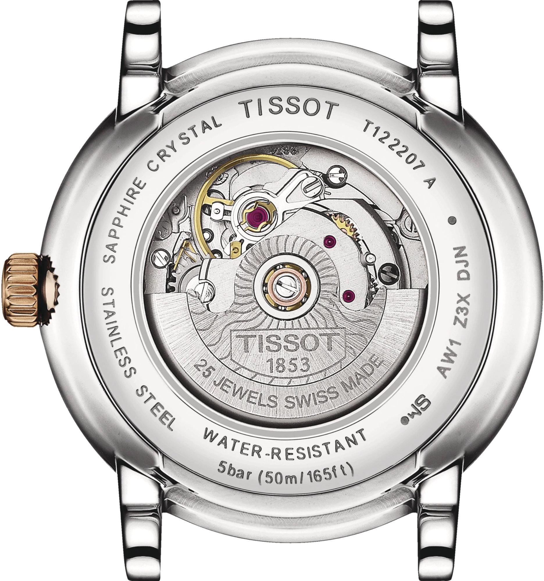  Shop Authentic Tissot T Classic Carson Premium 30 White Dial Two Tone Steel Strap Watch for Women - T122.207.22.033.00 - Luxxuri