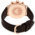  Shop Authentic Emporio Armani Aviator Grey Dial Brown Leather Strap Watch For Men - AR11106 - Luxxuri