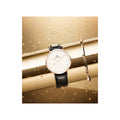  Shop Authentic Daniel Wellington Classic Reading White Dial Black Leather Strap Watch For Women - DW00100041 - Luxxuri