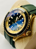  Shop Authentic Breitling Superocean Automatic 42 Green Dial Green Rubber Strap Watch for Men - N17375201L1S1 - Luxxuri