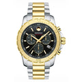  Shop Authentic Movado Series 800 Chronograph Black Dial Two Tone Steel Strap Watch For Men - 2600138 - Luxxuri