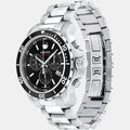  Shop Authentic Movado Series 800 Chronograph Black Dial Silver Steel Strap Watch For Men - 2600142 - Luxxuri