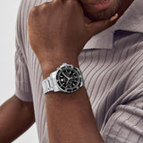  Shop Authentic Movado Series 800 Chronograph Black Dial Silver Steel Strap Watch For Men - 2600142 - Luxxuri