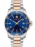  Shop Authentic Movado Series 800 Blue Dial Two Tone Steel Strap Watch for Men - 2600149 - Luxxuri