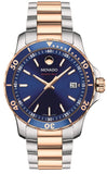  Shop Authentic Movado Series 800 Blue Dial Two Tone Steel Strap Watch for Men - 2600149 - Luxxuri