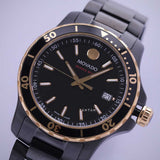  Shop Authentic Movado Series 800 Black Dial Black Steel Strap Watch For Men - 2600161 - Luxxuri