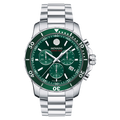  Shop Authentic Movado Series 800 Chronograph Green Dial Silver Steel Strap Watch for Men - 2600179 - Luxxuri