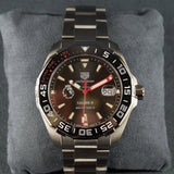  Shop Authentic Tag Heuer Aquaracer Calibre 5 Premiere League Edition Black Dial Silver Stainless Steel Watch for Men - WAY201D.BA0927 - Luxxuri