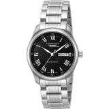  Shop Authentic Longines Master Collection Automatic Day Date Black Dial Silver Steel Strap Watch for Men - L2.755.4.51.6 - Luxxuri