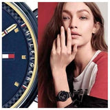  Shop Authentic Tommy Hilfiger Blake Blue Dial Blue Steel Strap Watch for Women - 1781893 - Luxxuri