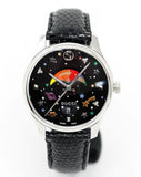  Shop Authentic Gucci G-Timeless Moonphase Black Dial Black Leather Strap Watch For Men - YA1264045 - Luxxuri
