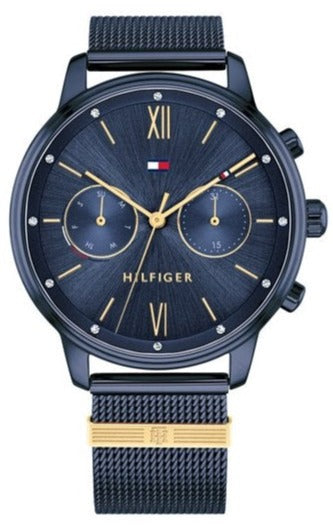  Shop Authentic Tommy Hilfiger Blake Quartz Blue Dial Blue Mesh Bracelet Watch for Men - 1782305 - Luxxuri