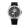  Shop Authentic Tommy Hilfiger Bruce Analog Black Dial Black Leather Strap Watch for Men - 1791279 - Luxxuri