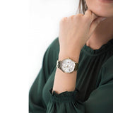  Shop Authentic Tommy Hilfiger Jenna Quartz White Dial Gold Steel Strap Watch for Women - 1782069 - Luxxuri