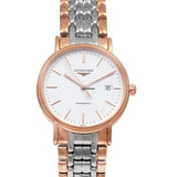  Shop Authentic Longines Presence 38.5mm Automatic White Dial Two Tone Steel Strap Watch for Men - L4.921.1.12.7 - Luxxuri