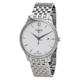  Shop Authentic Tissot T Classic Tradition White Dial Silver Steel Strap Watch For Men - T063.610.11.037.00 - Luxxuri