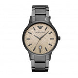  Shop Authentic Emporio Armani Renato Quartz Grey Dial Grey Steel Strap Watch For Men - AR11120 - Luxxuri